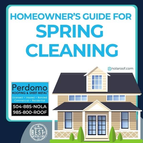 Homeowner's Guide for Spring Cleaning graphic