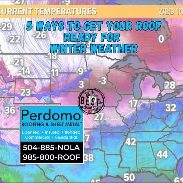 5 Ways to Get Your Roof Ready for Winter Weather