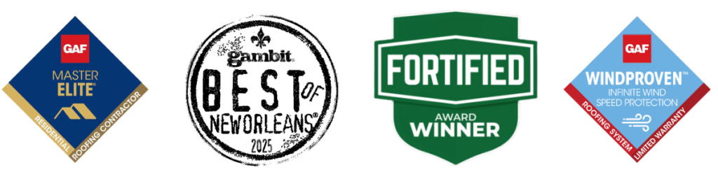 Voted Best Local Roofing Company in New Orleans